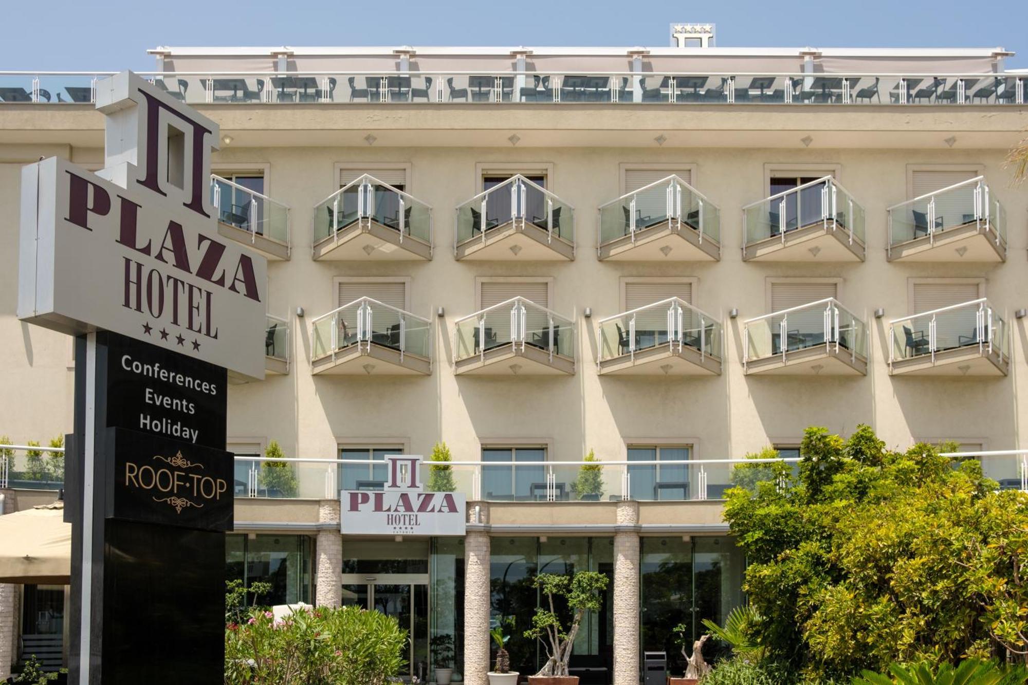 Plaza Hotel Катания Экстерьер фото